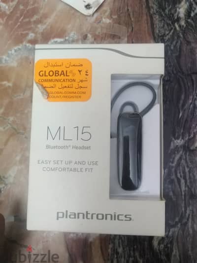 Wireless headphone Plantronics ML15