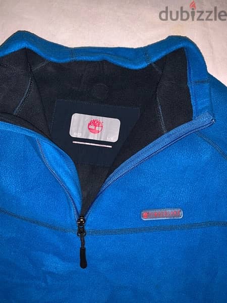 timberland heavy fleece shirt size large in very good condition 3