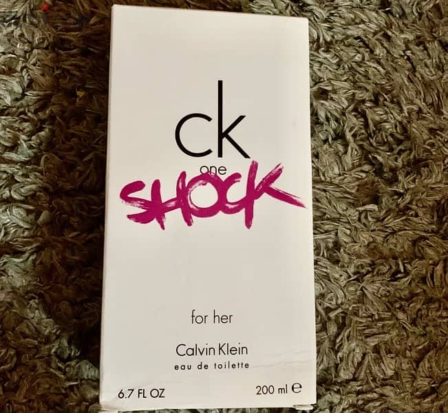 ck one shock for her 2