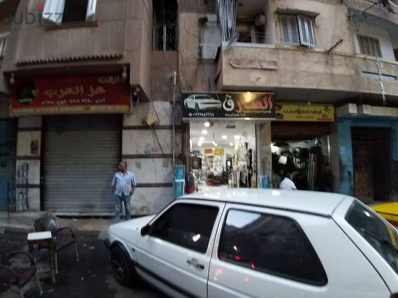 محل للبيع متفرع من شارع مسجد سيدى بشر و جمال عبد الناصر 4