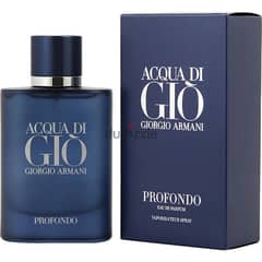 aqua di gio Armani perfume 125ml
