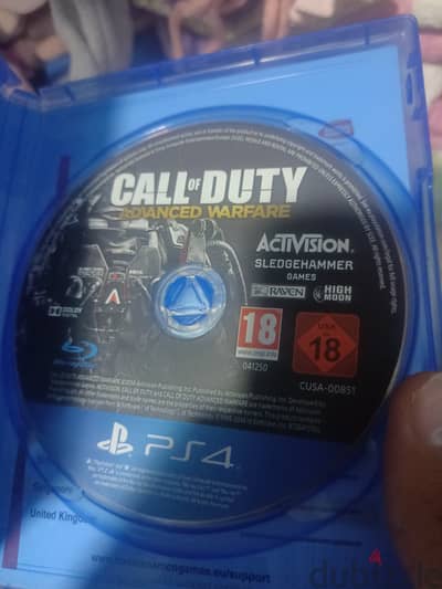 اسطوانات بلايستيشن cull of duty advanced warfare