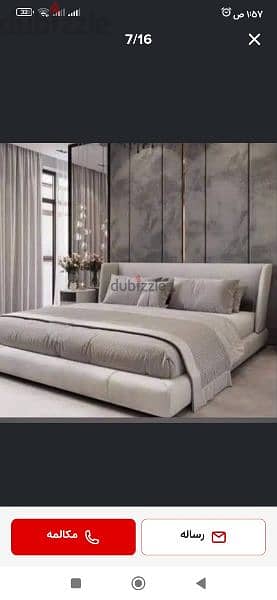 سرير كابتونيه ١٦٠سم×٢٠٠ من Accept Furniture 10