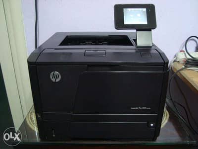 برنتر بحالة ممتازة hp LaserJet pro 400 m401dn اقتصادية جدا فى الحبر