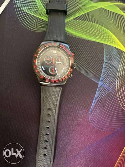 swatch chronograph