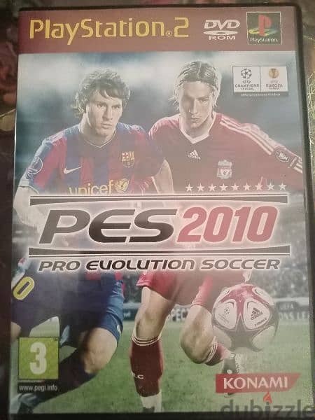 لعبة بلايستيشن ٢ PES2010 0