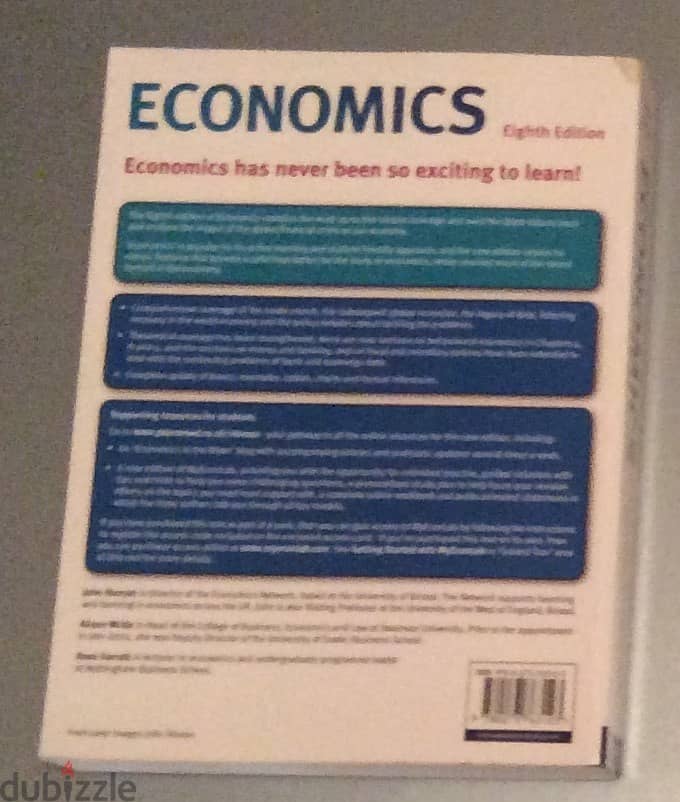 Economics 8th Edition TextBook 1