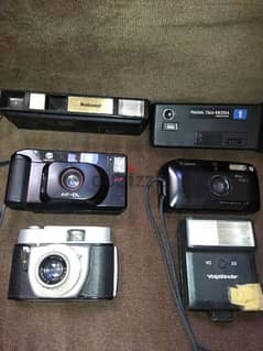 ٥ كاميرات فيلم قديمه + فلاش