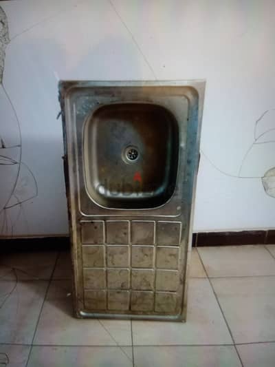 حوض ستانلس عين واحدة
