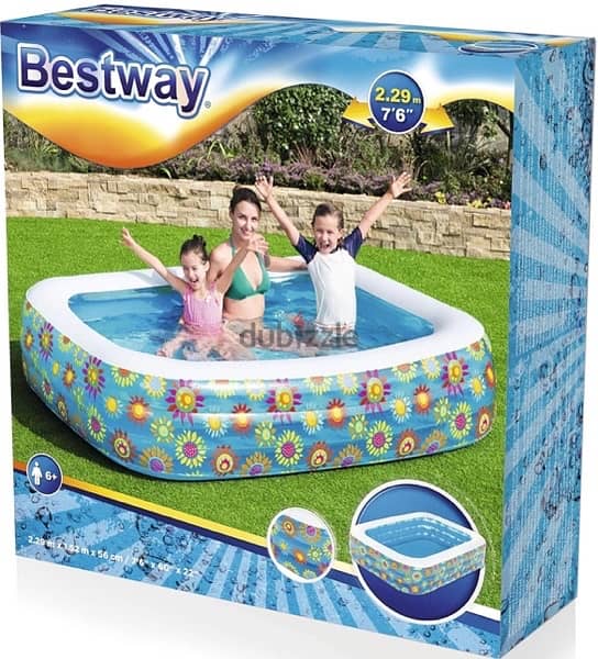 Bestway family pool fantasia 0