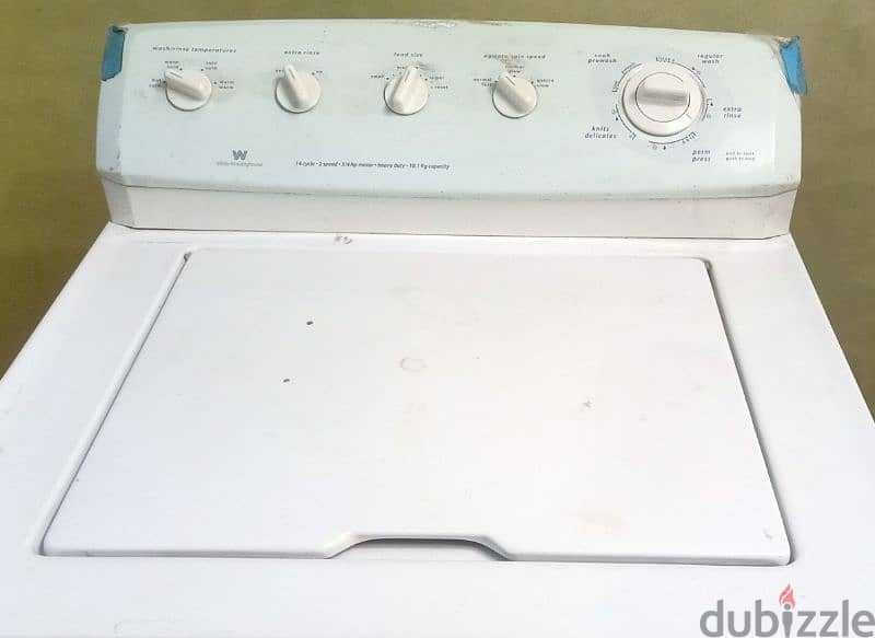 white-westinghouse washing machine 0