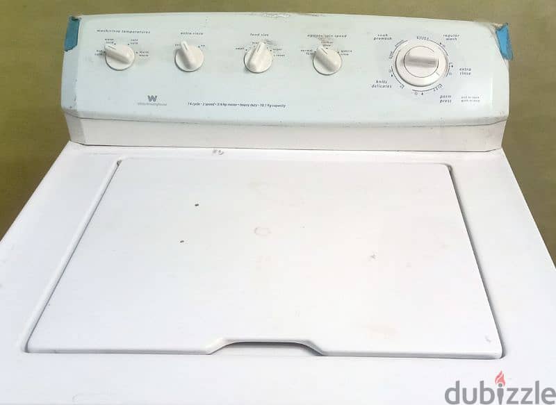 white-westinghouse washing machine 3