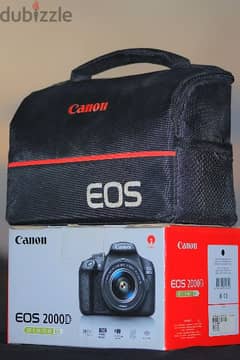 Canon EOS 2000D Shutter 600 
جديدة اس 600 صورة فقط New 0