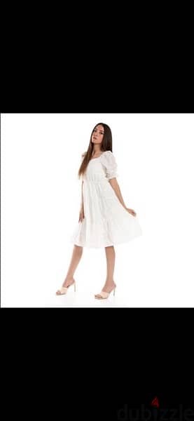 white dress