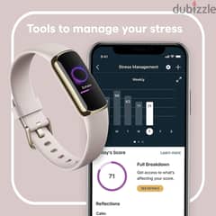 Fitbit Luxe Fitness and Wellness Tracker with Stress Management 0