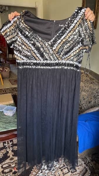 soiree dress فستان سواريه جديد مقاس كبير 2