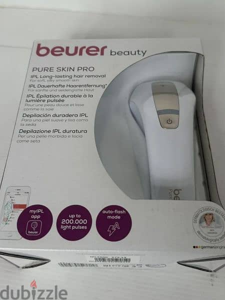 Beurer IPL Pure Skin Pro for long-lasting hair removal 1