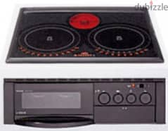 TOSHIBA INDUCTION HOB COMBO WITH INFRA RED ZONE AND OVEN MADE IN JAPAN