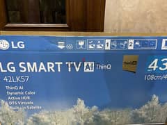 LG 43 inch smart tv 0