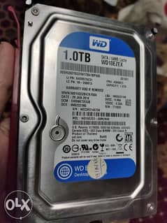 Hard drive western digital 1T(1000 GB) هارد سعة ١٠٠٠ جيجا 0