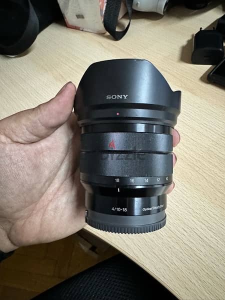 sony lens 10-18 Emount 1