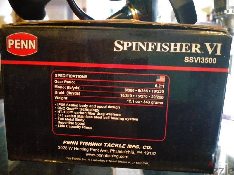 Penn SPINFISHER VI 3500 2