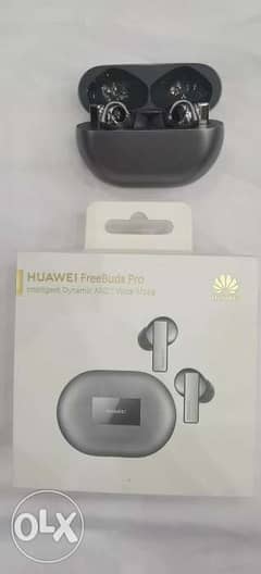 Huawei freebuds pro علبه كامله جديده والسعر لقطه من الاخر لو تاجر فكك 0