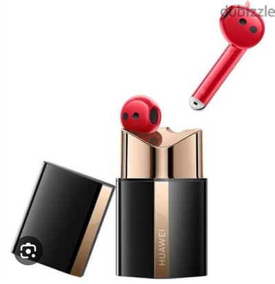 huawei lipstick earbuds سماعه هواوي لاسلكيه حمراء