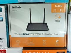 Router Dlink 4 port n300 vdsl and ADSL for speed networking 0
