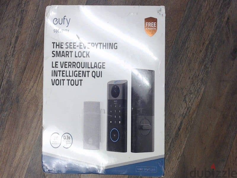 Eufy video camera smart door with fingerprint and Wi-fi 1
