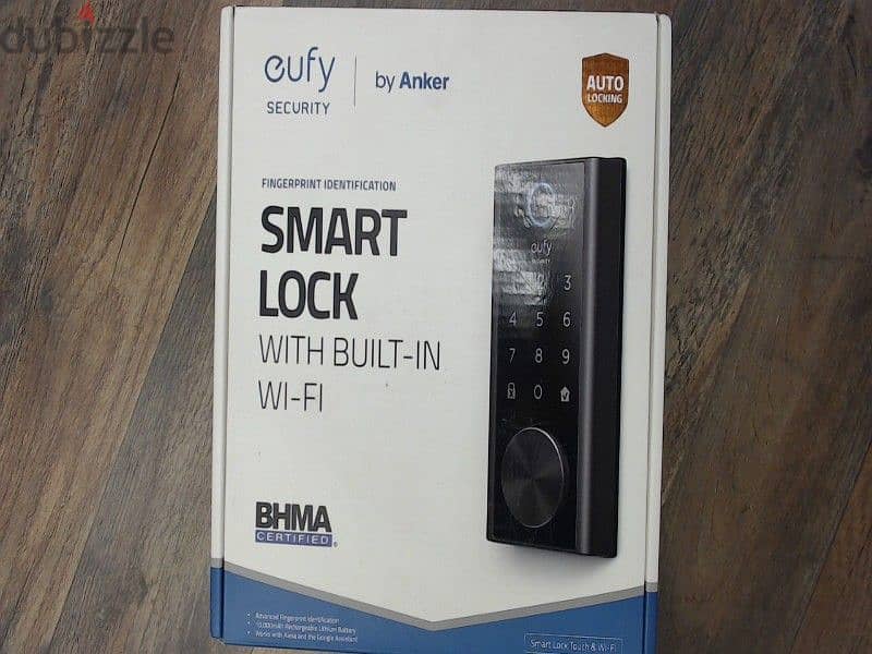 Eufy fingerprint Smart Lock with Built in wi-fi 1