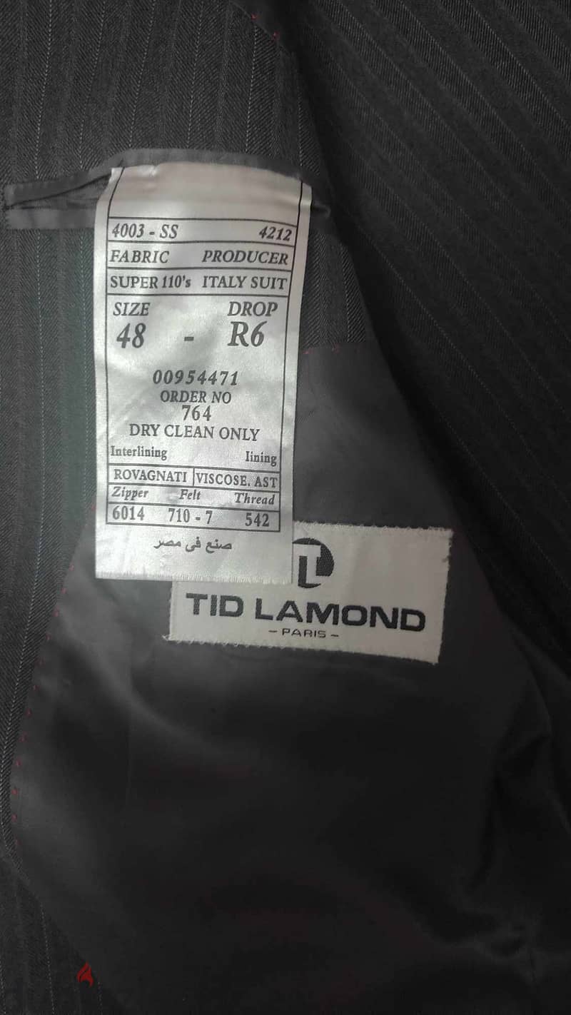 بدلة تيد لاموند مقاس 48 2