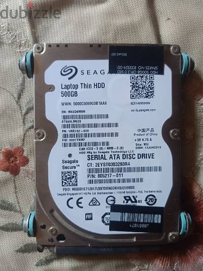 Seagate laptop thin HDD