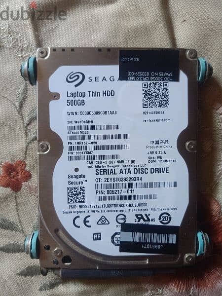 Seagate laptop thin HDD 0