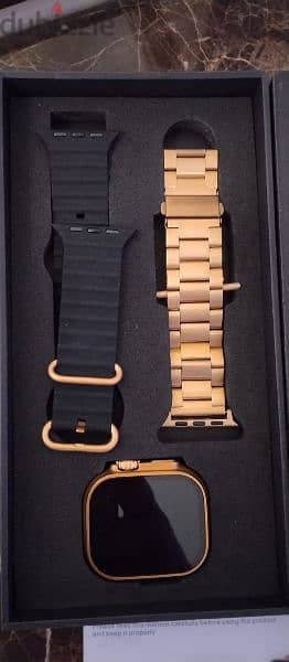gold smart watch BML LIMITED EDITION 1