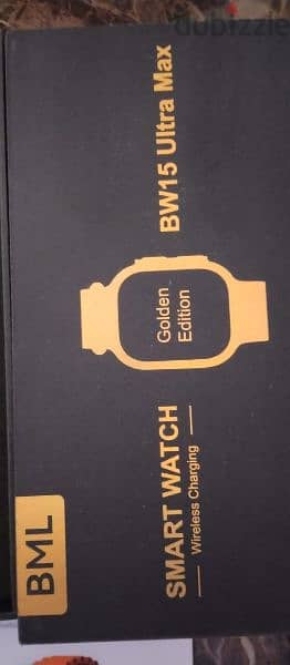 gold smart watch BML LIMITED EDITION 2