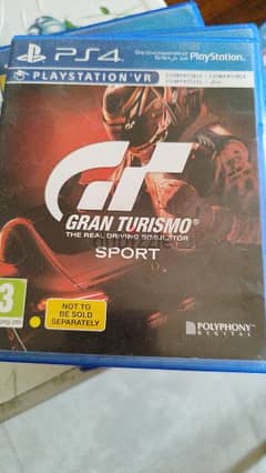 grand turismo sports/ watch dogs 2 PS4 0