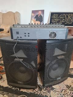 soundking 2 speakers ka15-300 Watts Rms 8 ohm for each one 0