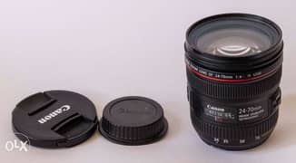 Canon EF 24-70L f4 IS lens 0