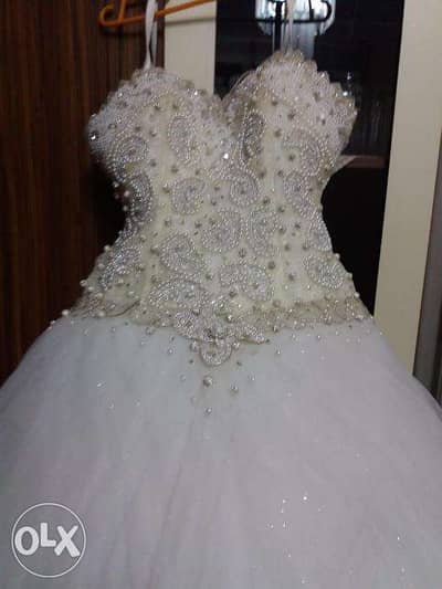 فستان فرح فستان زفاف لأجمل عروسة
