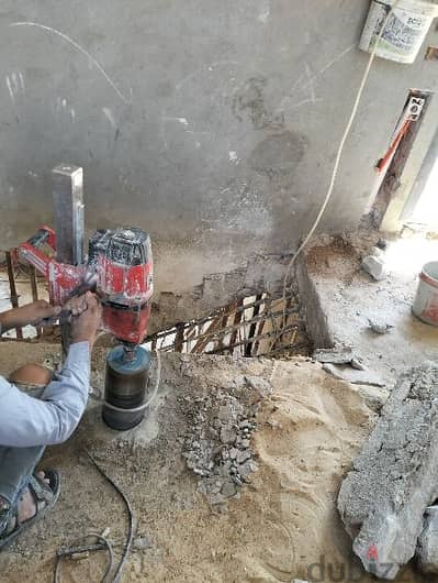 لعمل فتحات الكور