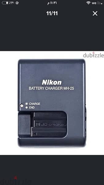 شاحن بطاريات Nikon MH-24 موديل