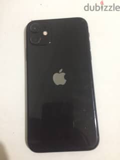 iphone 11 64gb black (battery 83%) with a lot of scratches