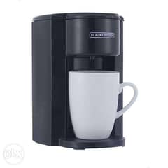 ماكينة قهوة بلاك+ديكر مع مج قهوة، 350 وات، 0