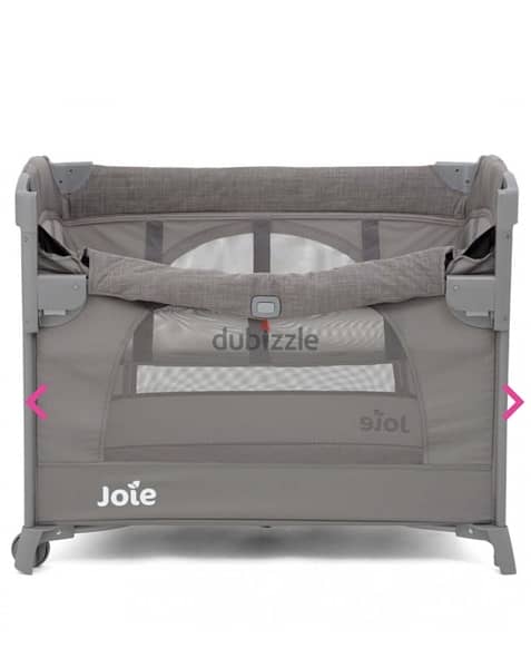 Joie Baby Bed Kubbie Cot Foggy Grey New 1