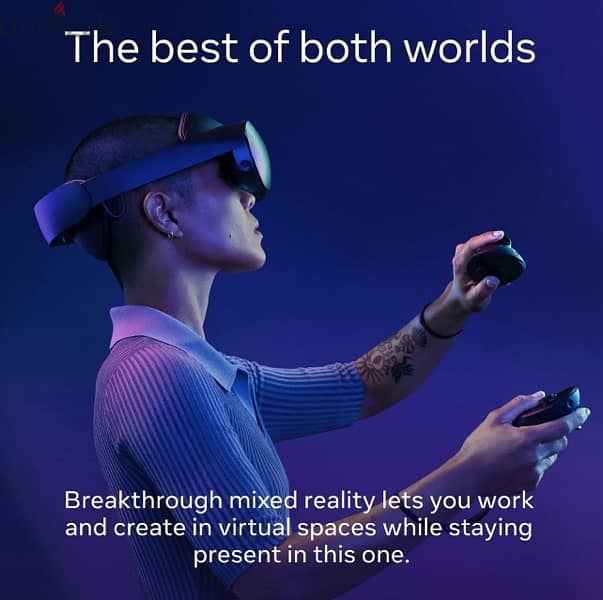 Meta Quest Pro VR with accessories & CarryCase/ جديدة بعلبتها لم تفتح 9