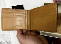 MONTBLANC Meistertück OriginalWallet Black/Tanكالجديده بالعلبه والضمان