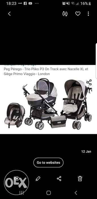 Stroller prego italy 2