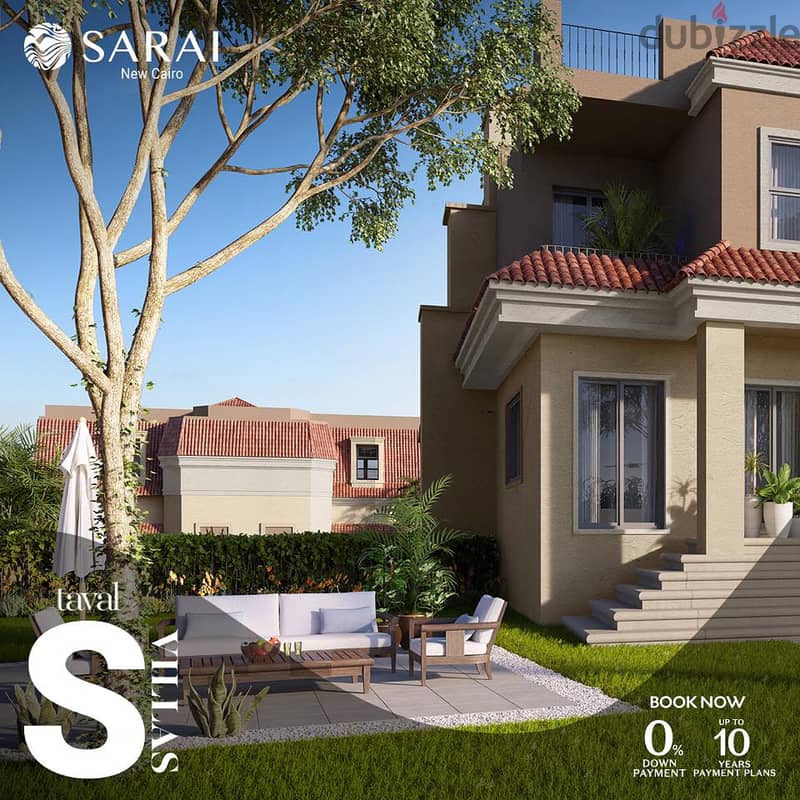 بمقدم 5% امتلك فيلتك في كمبوند سراي -لوكيشن مميز جدا"S Villa" -Sarai 0