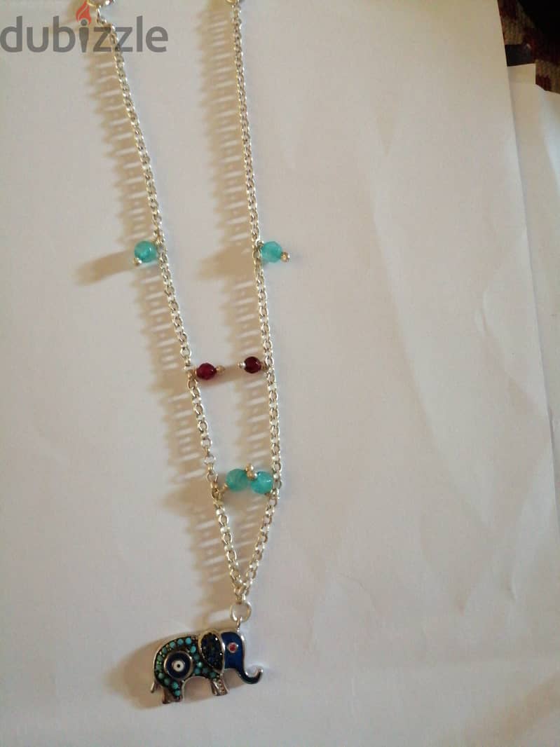 Bohemian Necklace, Anklet  and bracelet 1